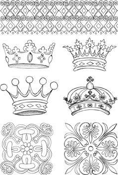 PaperArtsy Crown & Castles #6