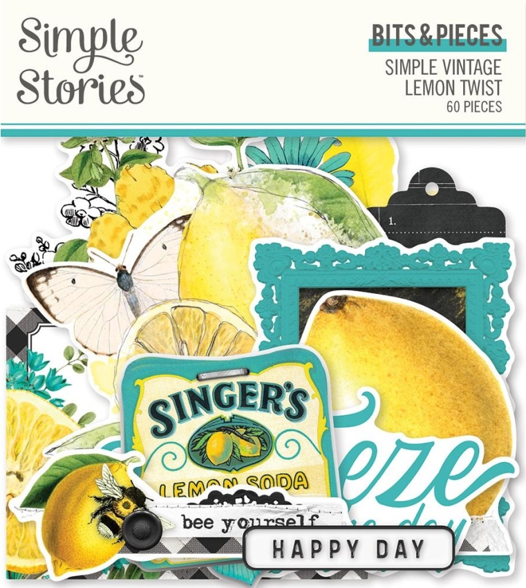 Simple Stories Simple Vintage Lemon Twist Bits & Pieces (15221)