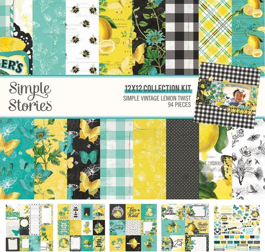 Simply Stories Simple Vintage Lemon Twist - Collection Kit 