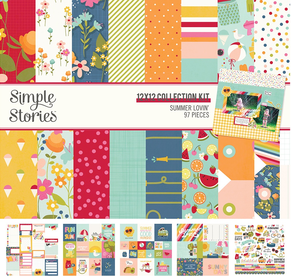 Simple Stories Summer Lovin' Collection Kit