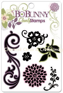 Bo Bunny Jazmyne Clear Stamps