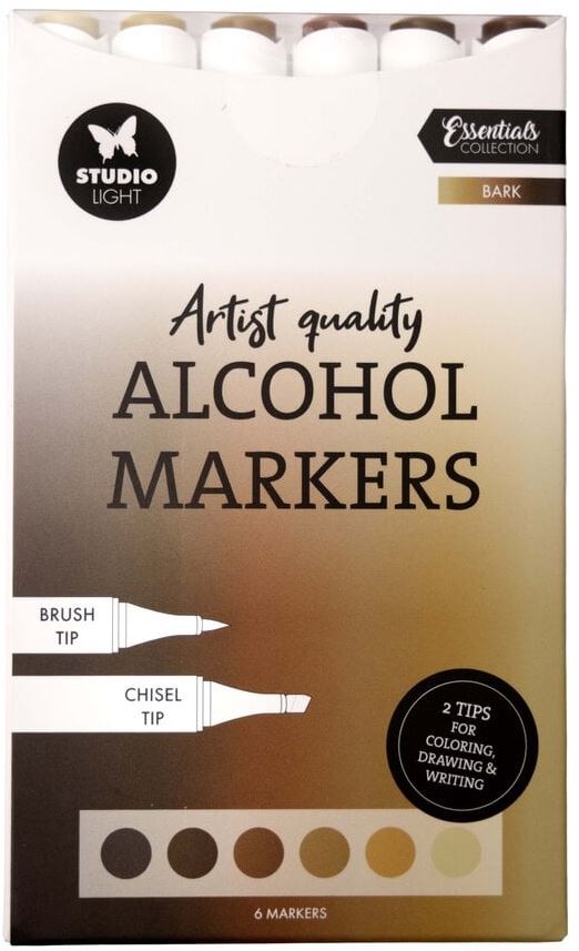 Studio Light Alcohol Markers - Alcohol Markers Bark (SL-CO-MARK41)