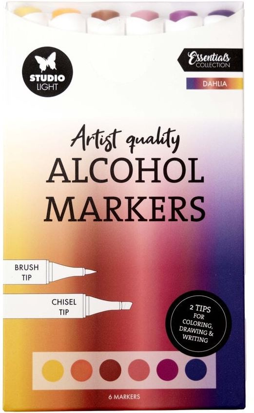 Studio Light Alcohol Markers - Alcohol Markers Dahlia (SL-CO-MARK39)