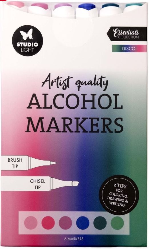 Studio Light Alcohol Markers - Alcohol Markers Disco (SL-CO-MARK40)