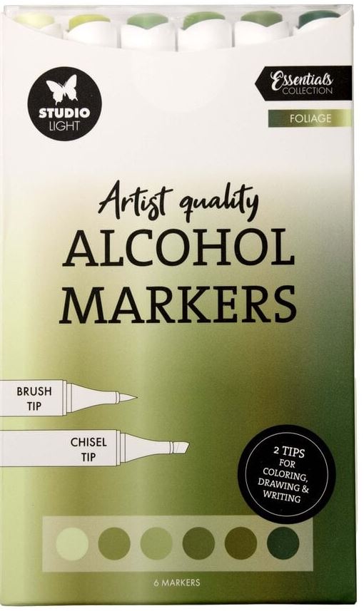 Studio Light Alcohol Markers - Alcohol Markers Foliage (SL-CO-MARK43)