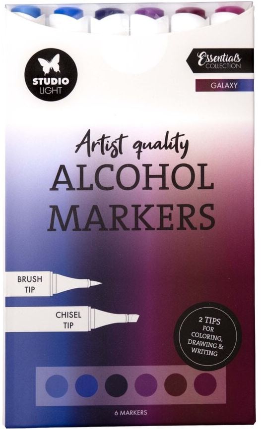 Studio Light Alcohol Markers - Alcohol Markers Galaxy (SL-CO-MARK45)