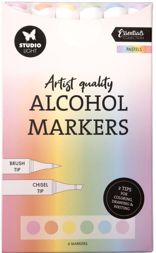 Studio Light Alcohol Markers - Alcohol Markers Pastels (SL-CO-MARK36)