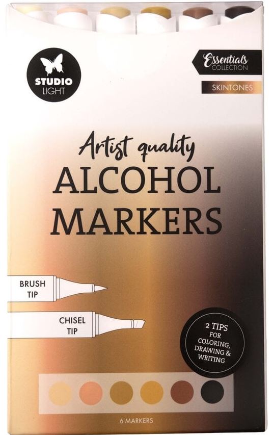 Studio Light Alcohol Markers - Alcohol Markers Skintones (SL-CO-MARK35)