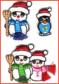 Christmas Motifs - Snow Family