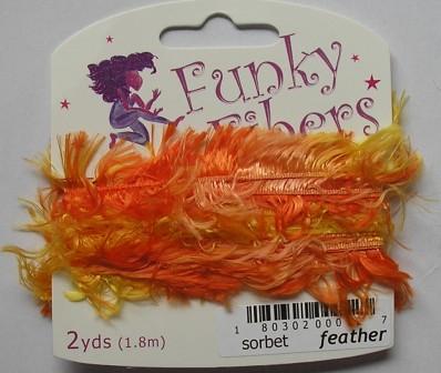 Sorbet Feather Fibre (2 yards)