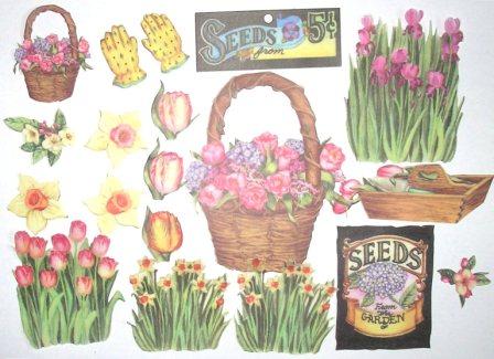 Vellum Die Cuts - Spring Bulbs