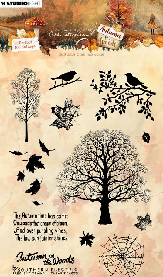 Studio Light Autumn In The Woods Clear Stamps Autumn-time Has Come (JMA-AW-STAMP875)