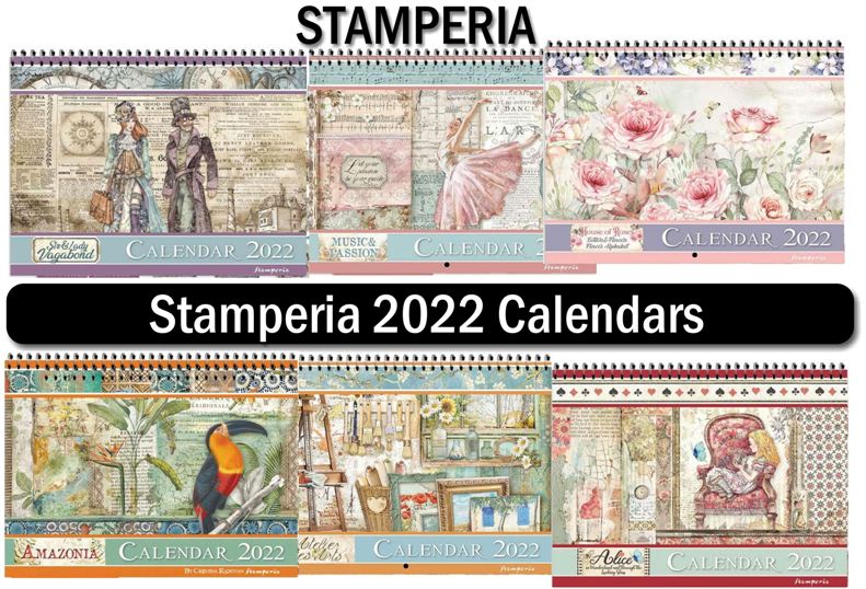 Stamperia 2022 Calendars