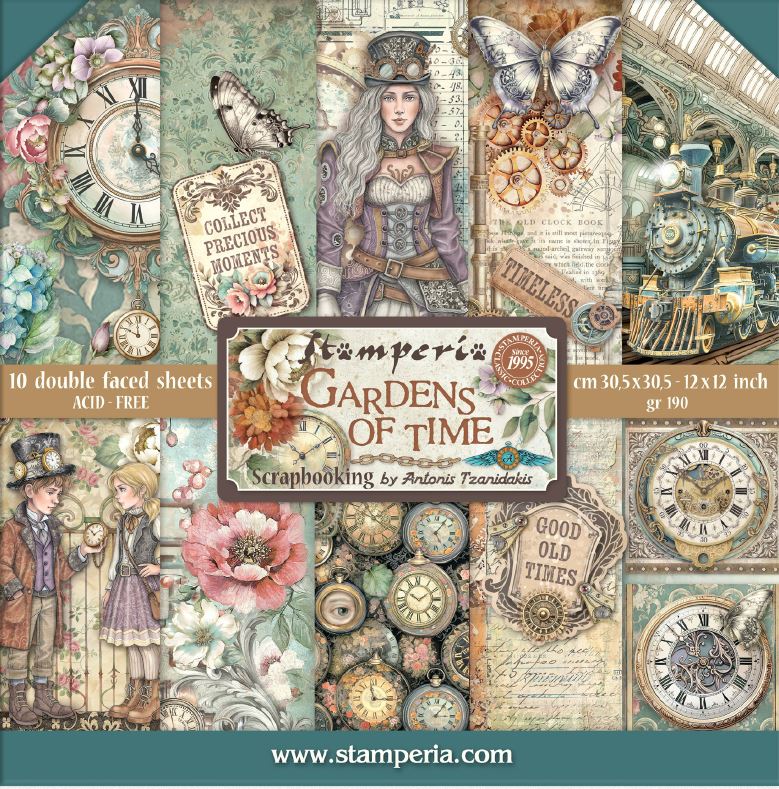 Stamperia Gardens of Time 12