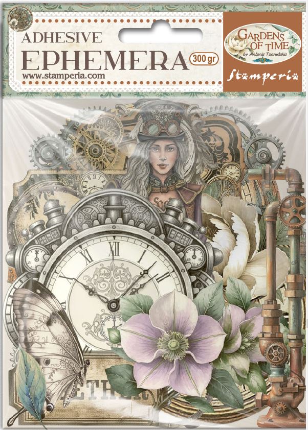 Stamperia Gardens of Time Ephemera