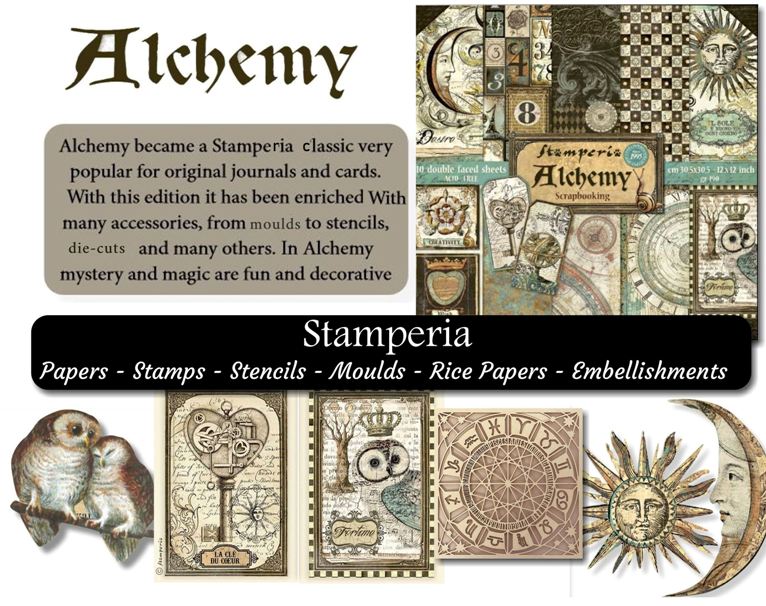 STAMPERIA LV Alchemy 