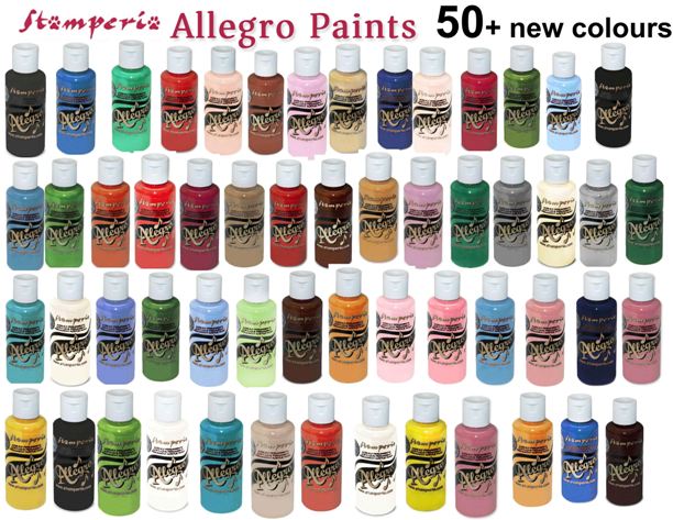Stamperia Allegro Paints