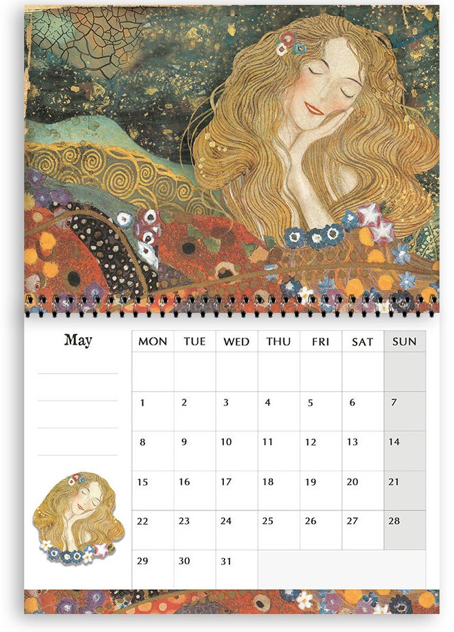 Stamperia Calendar 2023 - KLIMT