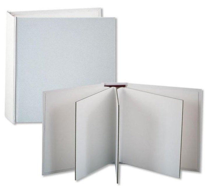 Stamperia Cardboard Album 16x16cm White (KC82)