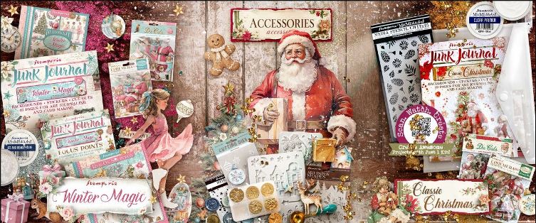 Stamperia Classic Christmas and Winter Magic