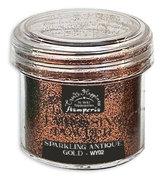 Stamperia Create Happiness Embossing Powder ANTIQUE GOLD