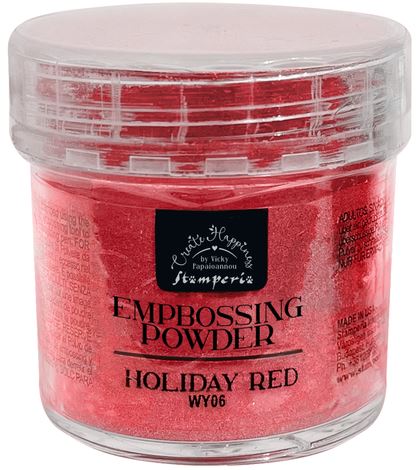 Stamperia Create Happiness Embossing Powder HOLIDAY RED