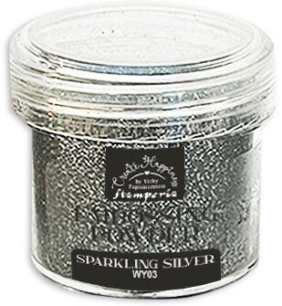 Stamperia Create Happiness Embossing Powder SILVER