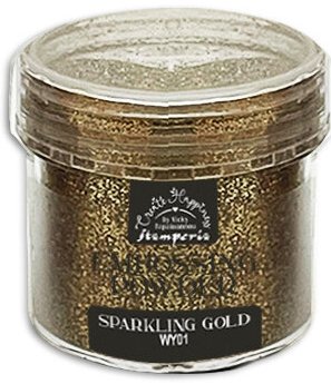 Stamperia Create Happiness Embossing Powder SPARKLING GOLD