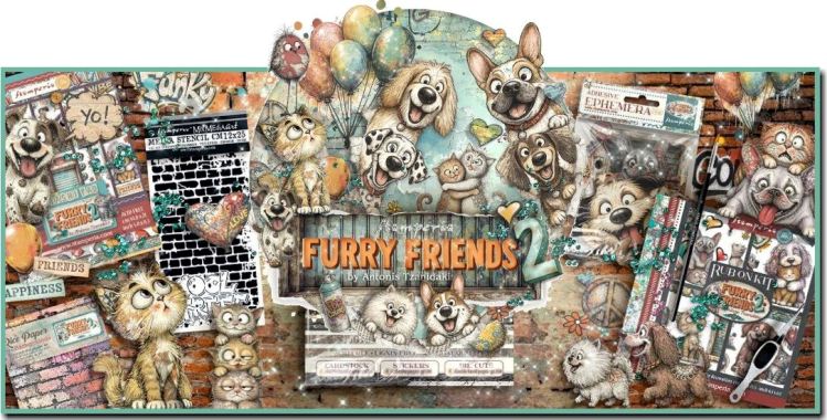 Stamperia Furry Friends 2 by Antonis Tzanidakis