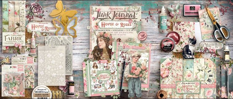 Stamperia House of Roses Collection