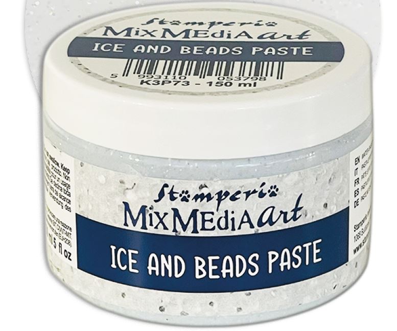 NEW Stamperia Ice and Beads Paste (150ml)