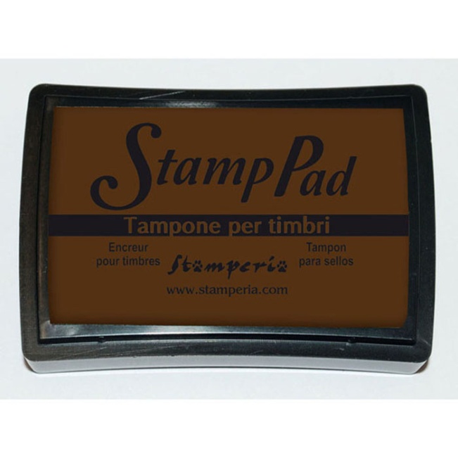 Stamperia Large Pigment Pad Brown (WKP03G)