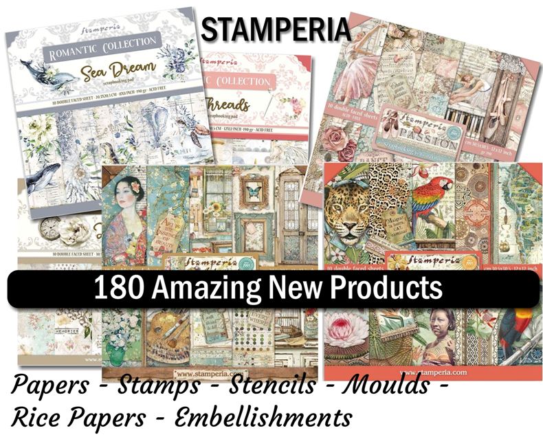 Stamperia Spring 2021 Release