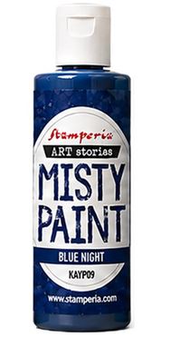 Stamperia Art Stories Misty Paint - BLUE NIGHT 60ml (KAYP09)