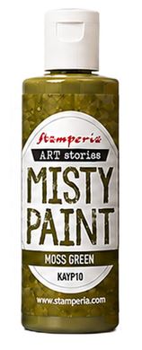 Stamperia Art Stories Misty Paint - MOSS GREEN 60ml (KAYP10)
