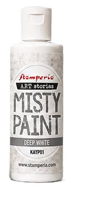 Stamperia Art Stories Misty Paint - DEEP WHITE 60ml (KAYP01)