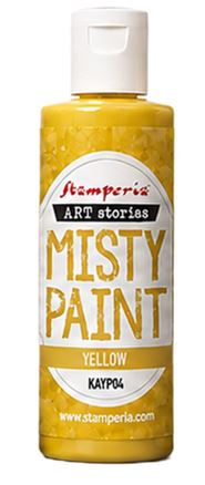 Stamperia Art Stories Misty Paint - YELLOW  60ml (KAYP04)
