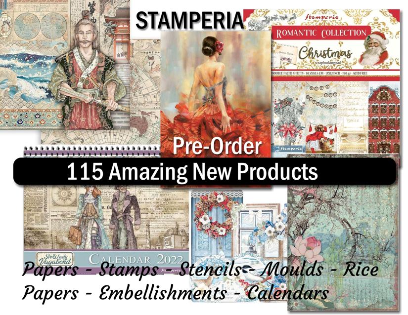 Pre-order August Stamperia