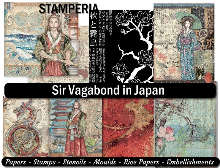 Stamperia Sir Vagabond in Japan