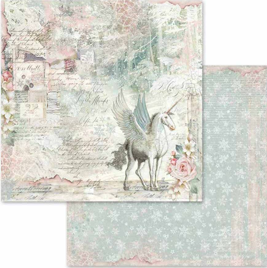 Stamperia Double-Sided Paper - Unicorn Fantasy (SBB558)