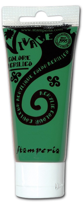Stamperia Acrylic Paint - Emerald Green (KAB39)