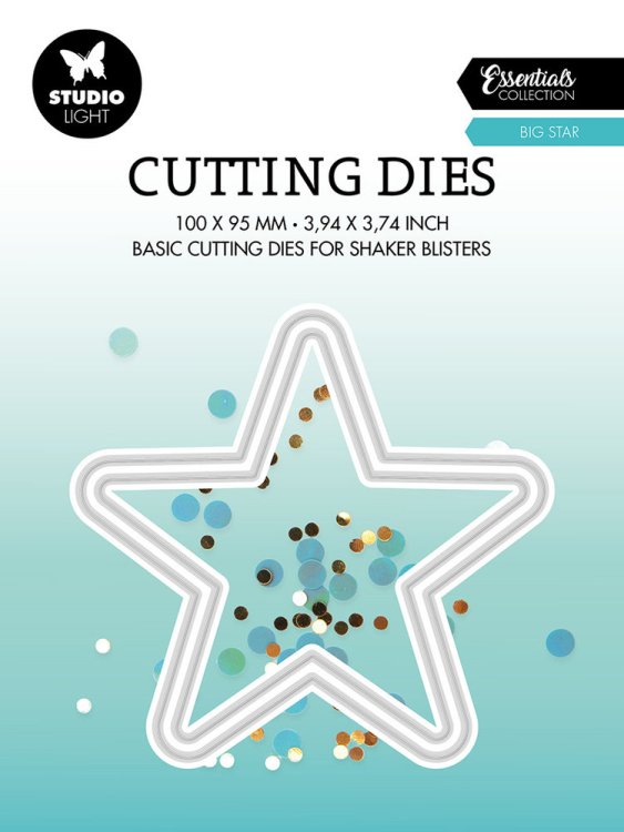 Studio Light Essentials Cutting Dies Big Star (CD452)