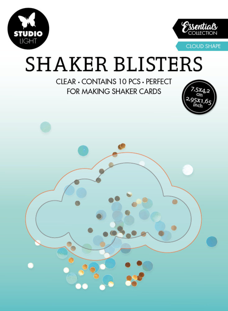 Studio Light Shaker Blister Cloud Shape (10pcs) (BLIS11)
