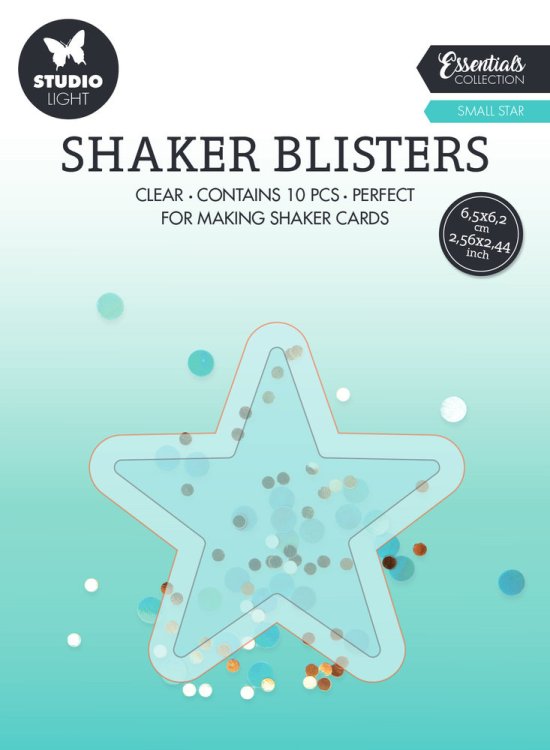 Studio Light Shaker Blister Small Star (10pcs) (BLIS06)
