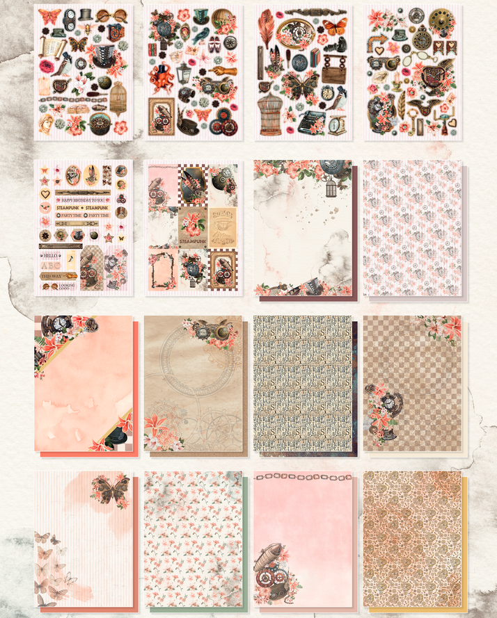 Studio Light DIY Blocks -  Steampunk Dreams