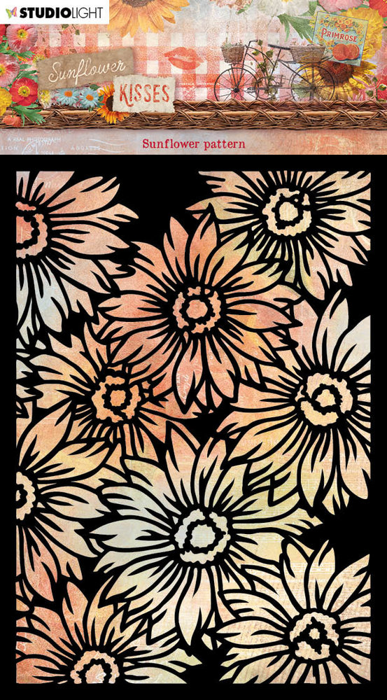 Studio Light Sunflower Kisses Mask Sunflower Pattern (SL-SK-MASK199)