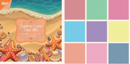 Joy Crafts 6x6 Paper Pad Summer Lovin (Ginghams)