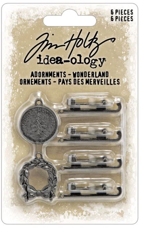 Tim Holtz idea-ology Christmas 2026 Adornments Wonderland (TH94486)