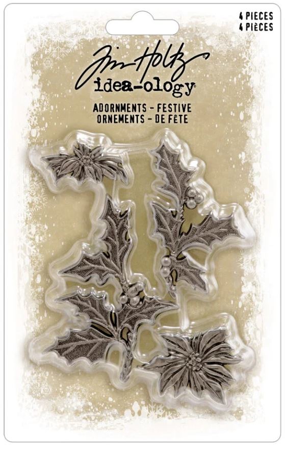 Tim Holtz idea-ology Christmas 2026 Adornments Festive (TH94487) 