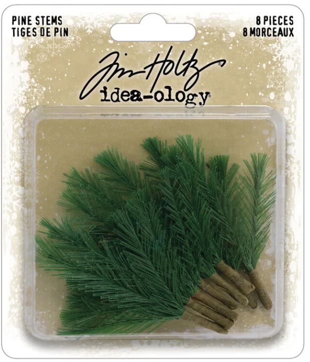 Tim Holtz idea-ology Christmas 2026 Pine Stems (TH94499) 